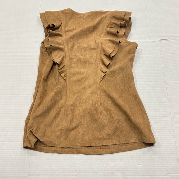 Jade Melody Tam Womens Ruffled V-neck Size Small - Picture 2 of 6